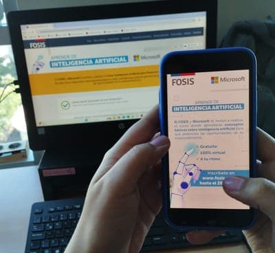 🚀 El FOSIS y Microsoft capacitan a emprendedores en IA