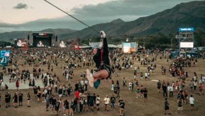 🎉 Weiv Apps revoluciona eventos con tirolesa en Cosquín Rock