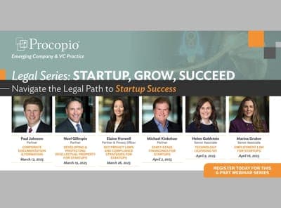 🚀 Webinar Gratuito para Startups de Procopio