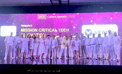 ☁️Vertiv ganó en la categoría de 'Innovación Tecnológica' en los premios DCD - LATAM Awards
