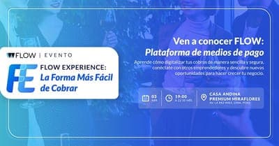 🚀 FLOW organiza evento de innovación empresarial en Perú