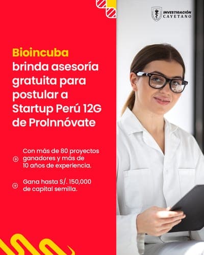 🚀 Bioincuba impulsa a emprendedores hacia Startup Perú 12G