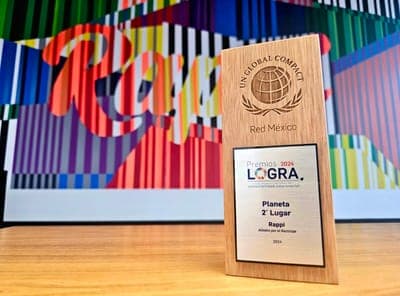 🏆 Rappi gana en los premios LOGRA 2024 por su iniciativa de sostenibilidad