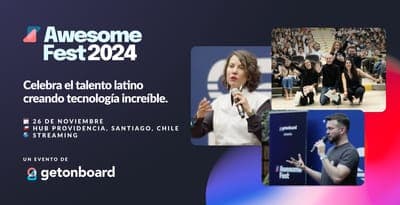 🎉 Get on Board presenta el Awesome Fest 2024 en Chile