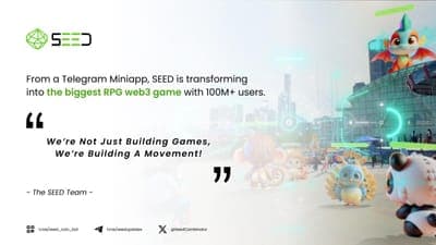 🎮 SEED obtiene inversión de la Fundación Sui para juegos Web3