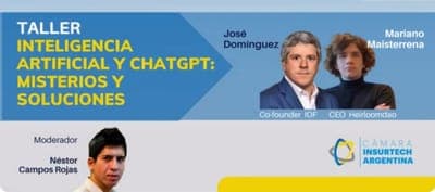 📆 La Cámara Insurtech Argentina organizó taller online sobre Inteligencia Artificial
