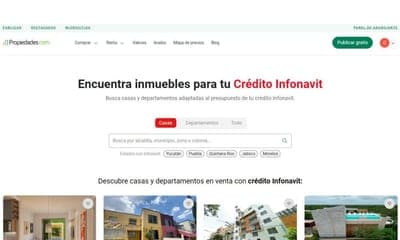 🏡 Propiedades.com lanza nueva herramienta para buscar casas de Infonavit