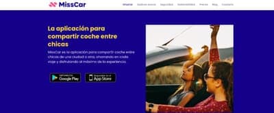 🚗 MissCar: La app para compartir coche solo para mujeres
