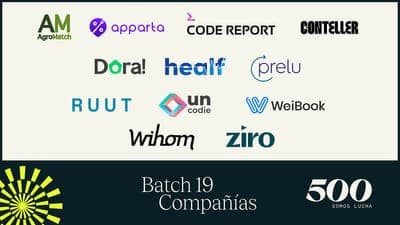 💰500 LatAm anuncia a su Batch 19 de empresas