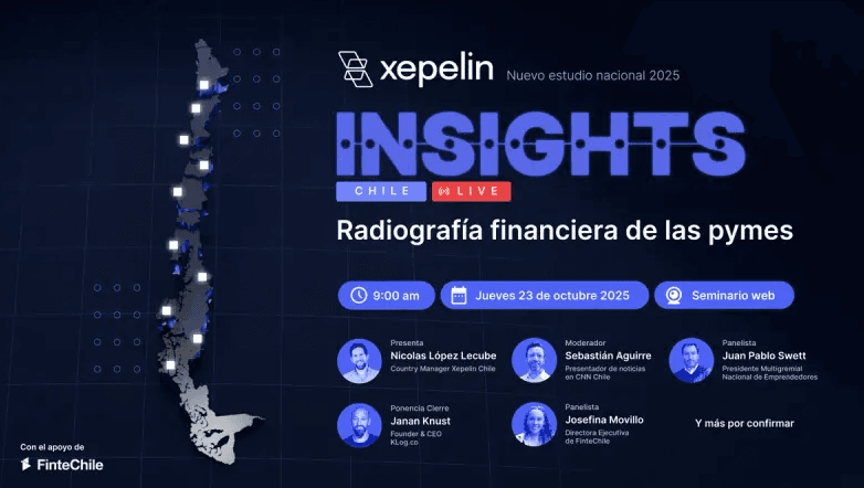 🚀 📊 Xepelin presentará datos inéditos sobre pymes en Chile