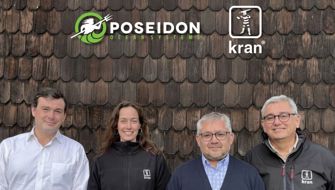 🤝 Kran y Poseidón se alían para optimizar la gestión ambiental en la salmonicultura chilena