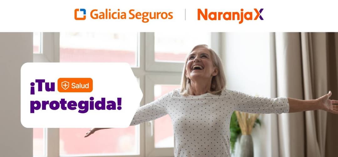 🏥 Naranja X y Galicia Seguros lanzan seguro de salud digital en Argentina