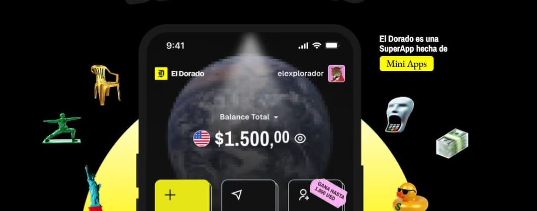 🌎 📱 El Dorado lanza Mini Apps con trading de bitcoin y criptomonedas