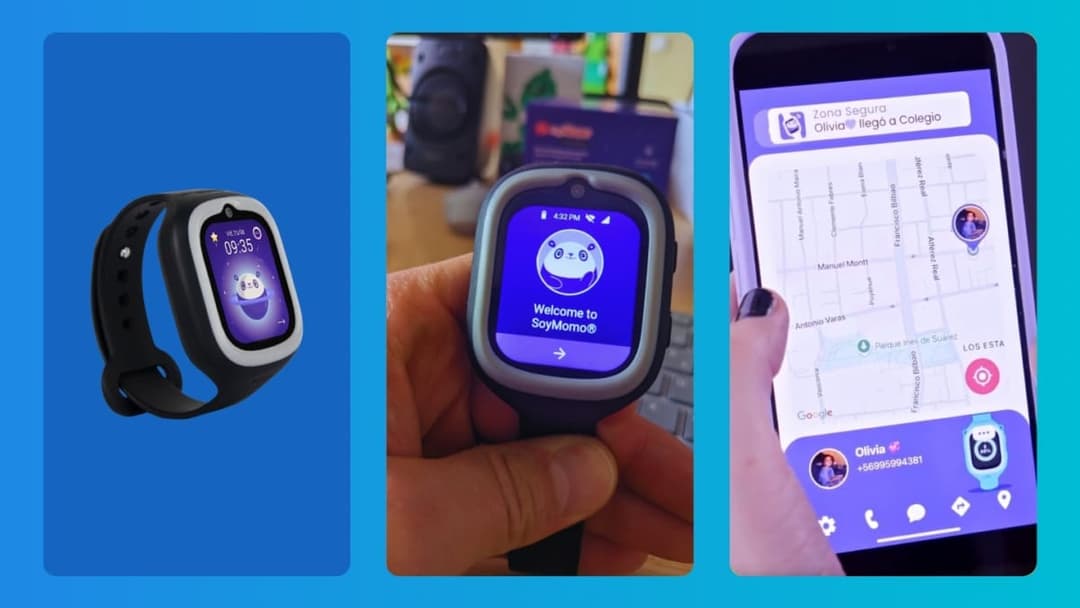 🚀 ⌚ SoyMomo presenta el Space 3.0: un smartwatch con IA para la seguridad de los niños