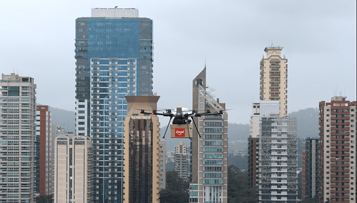 🌎 🚁 Speedbird Aero e iFood lanzan nueva ruta de entrega con drones en São Paulo