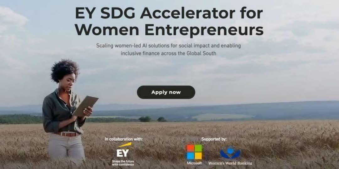 🚀 EY lanza aceleradora SDG para mujeres emprendedoras en IA con impacto social