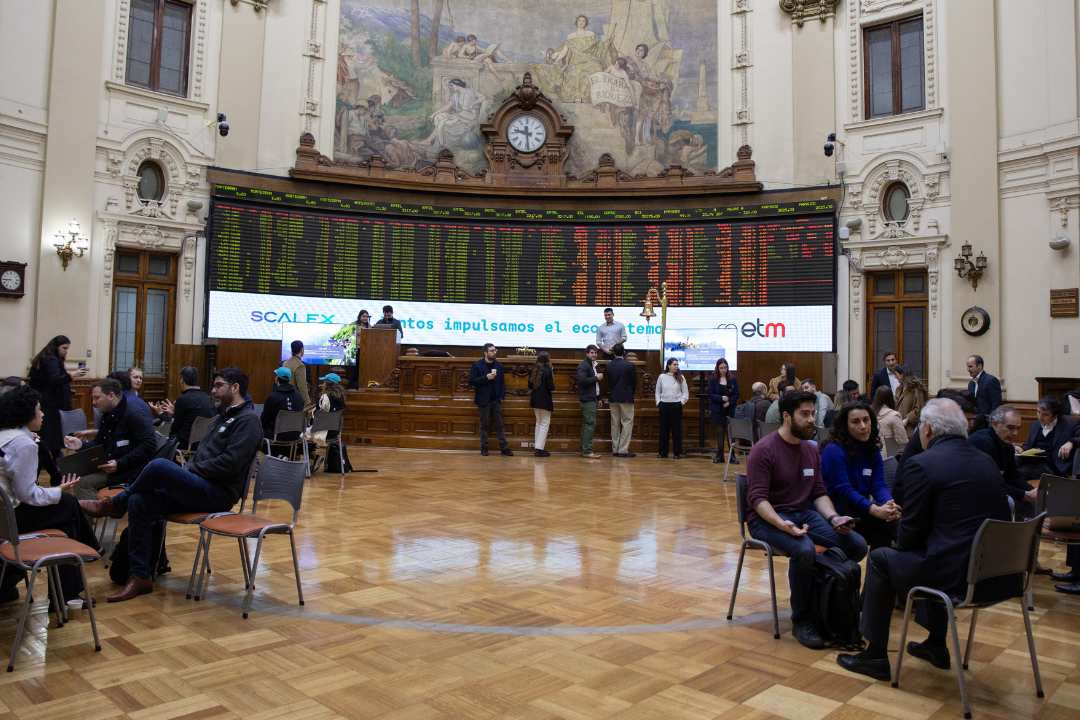 🤝 ScaleX y EtM organizan SpeedDating en la Bolsa de Santiago