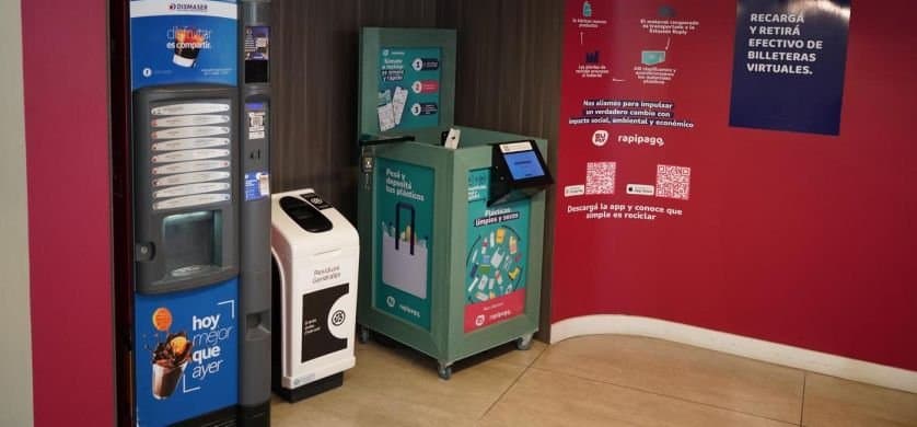 🌎 ♻️ Rapipago y Buply lanzan mini estaciones de reciclaje en Argentina