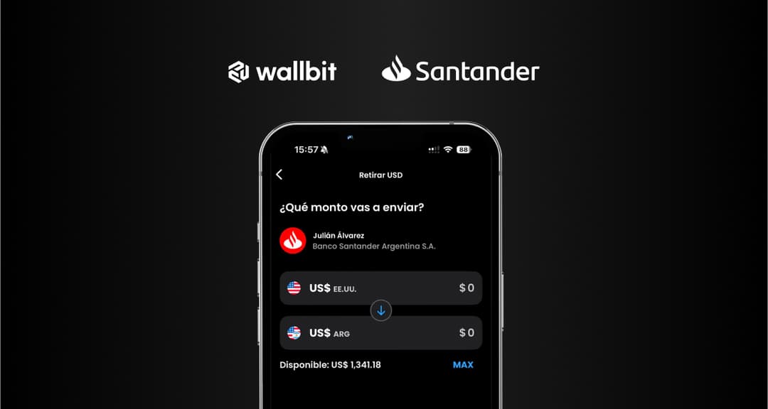 🤝 Alianza entre Santander Argentina y Wallbit facilita ingreso de dólares
