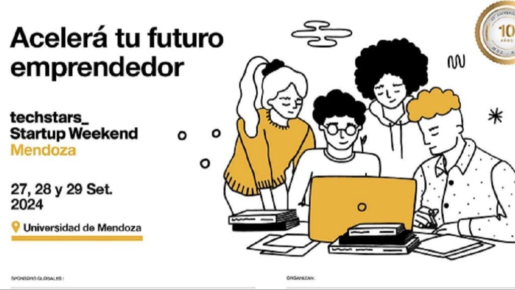 🚀 Llega la 10ª edición del Techstars Startup Weekend Mendoza