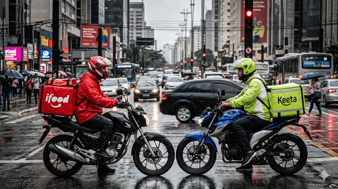 🌎 ⚔️ Guerra de delivery en Brasil: iFood enfrenta el desembarco masivo de la china Keeta