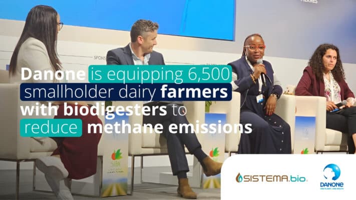 🌱 Sistema.bio y Danone impulsan biodigestores en granjas lecheras