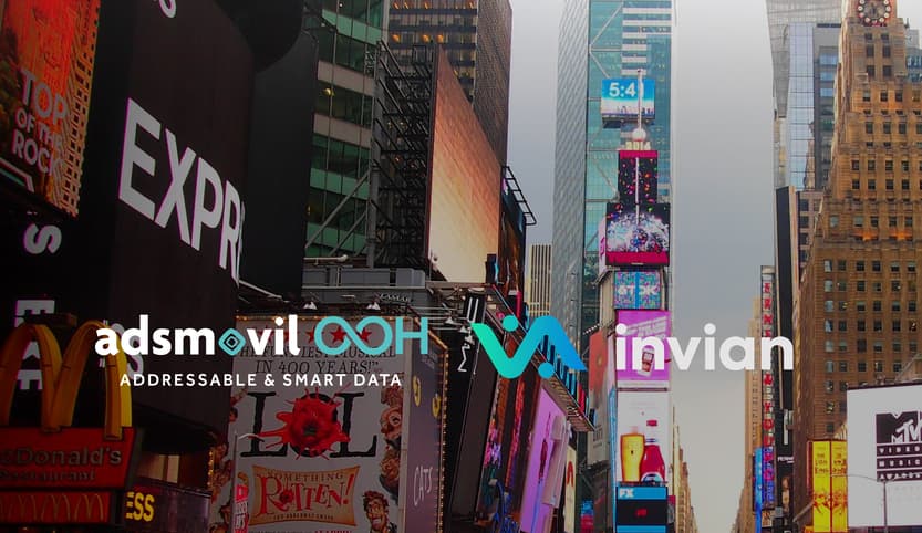 🌎 📺 Adsmovil OOH se integra con Invian para potenciar DOOH programático en LATAM