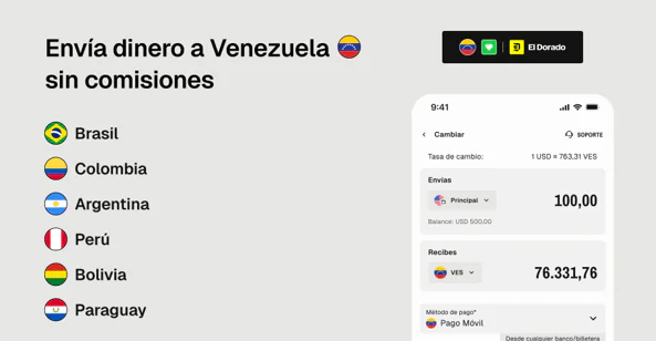 🚀 🇻🇪 El Dorado elimina comisiones en envíos a Venezuela tras emergencia por sismos