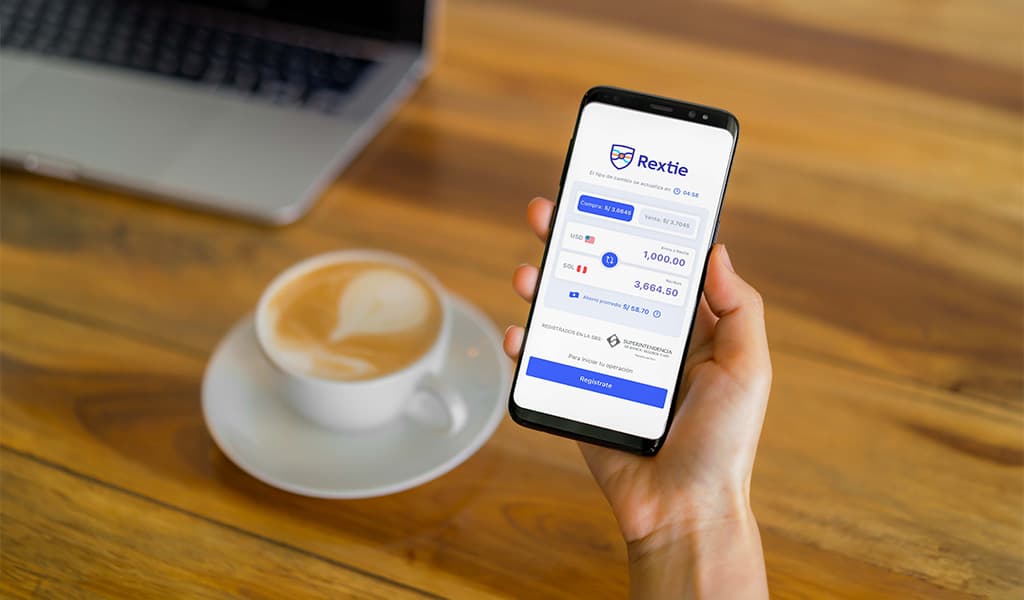 🌎 💱 Rextie lanza cambio de dólares instantáneo en todos los bancos del Perú