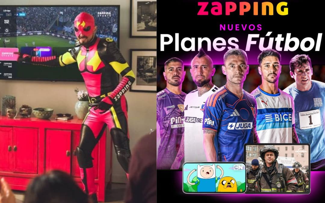 🚀 📺 Zapping lanza nuevos planes integrando fútbol chileno y HBO Max