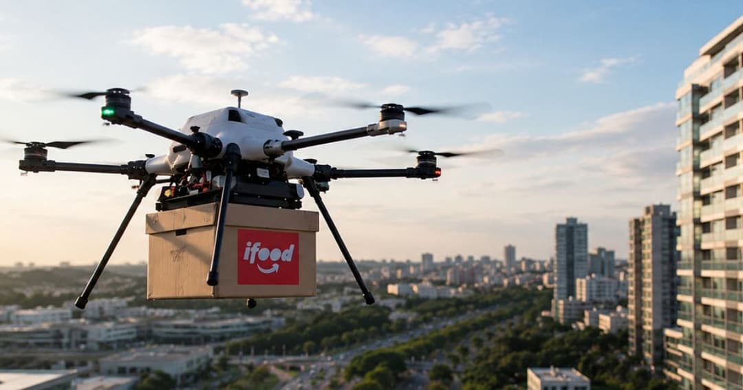 🚀 🚁 iFood lanza servicio de delivery con drones en Brasil para optimizar entregas