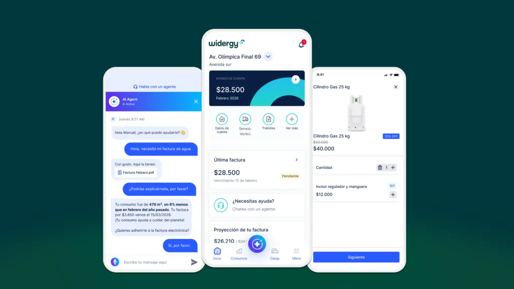 ☁️ ⚡ Widergy impulsa la transformación "fintech" de las empresas de servicios públicos en la región