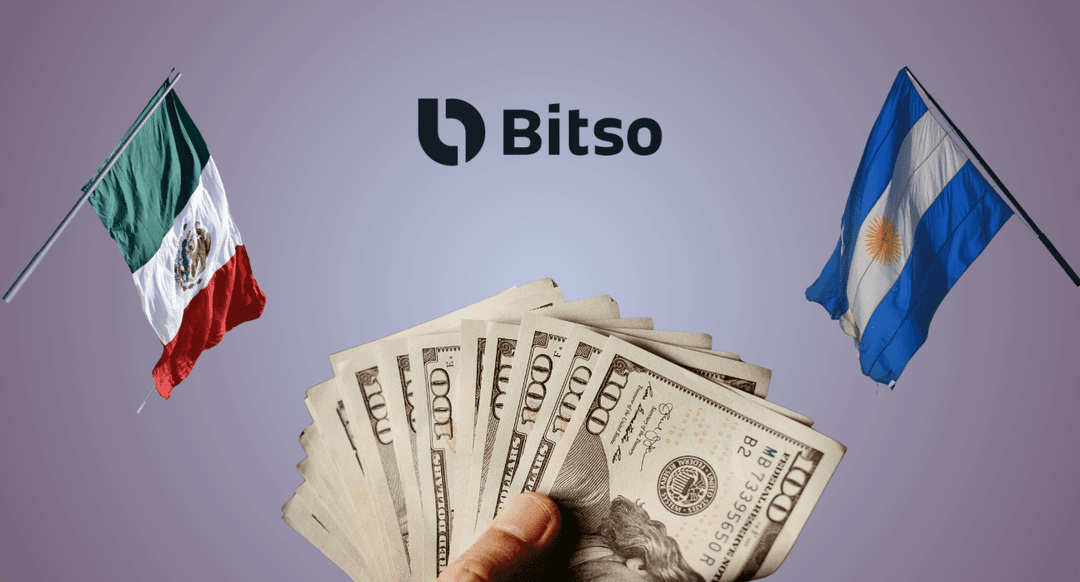 🌎 💸 Bitso habilita transferencias en dólares en México y Argentina
