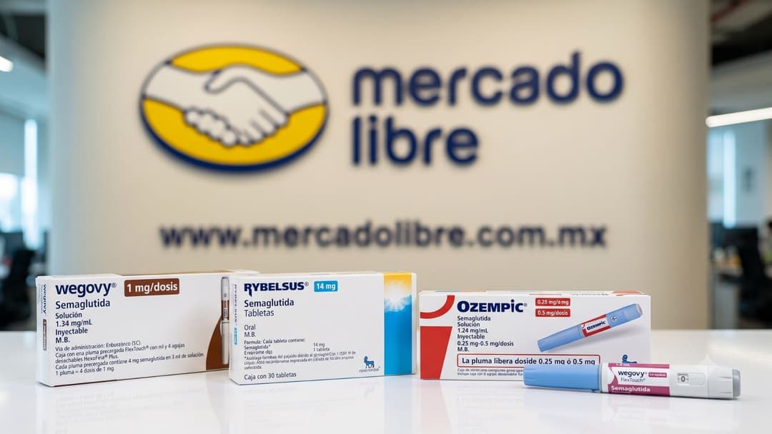 🚀 💊 Novo Nordisk abre tienda oficial en Mercado Libre México para vender Ozempic y Wegovy