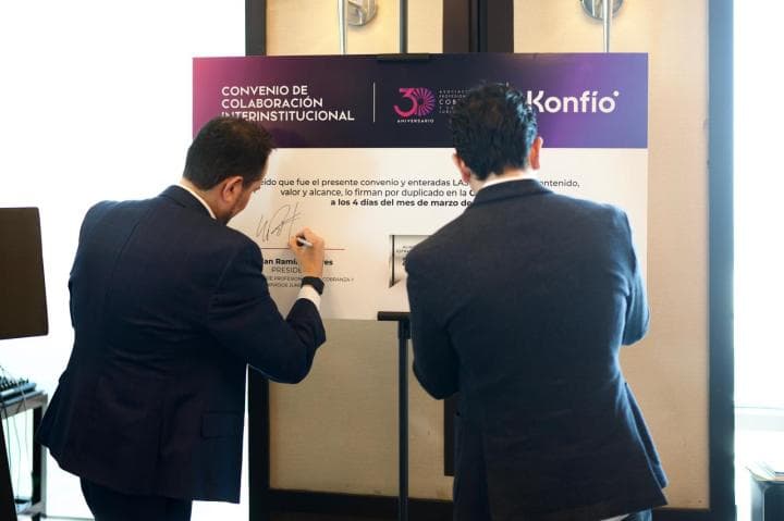 💳 Konfío y APCOB firman alianza de financiamiento para empresas de cobranza