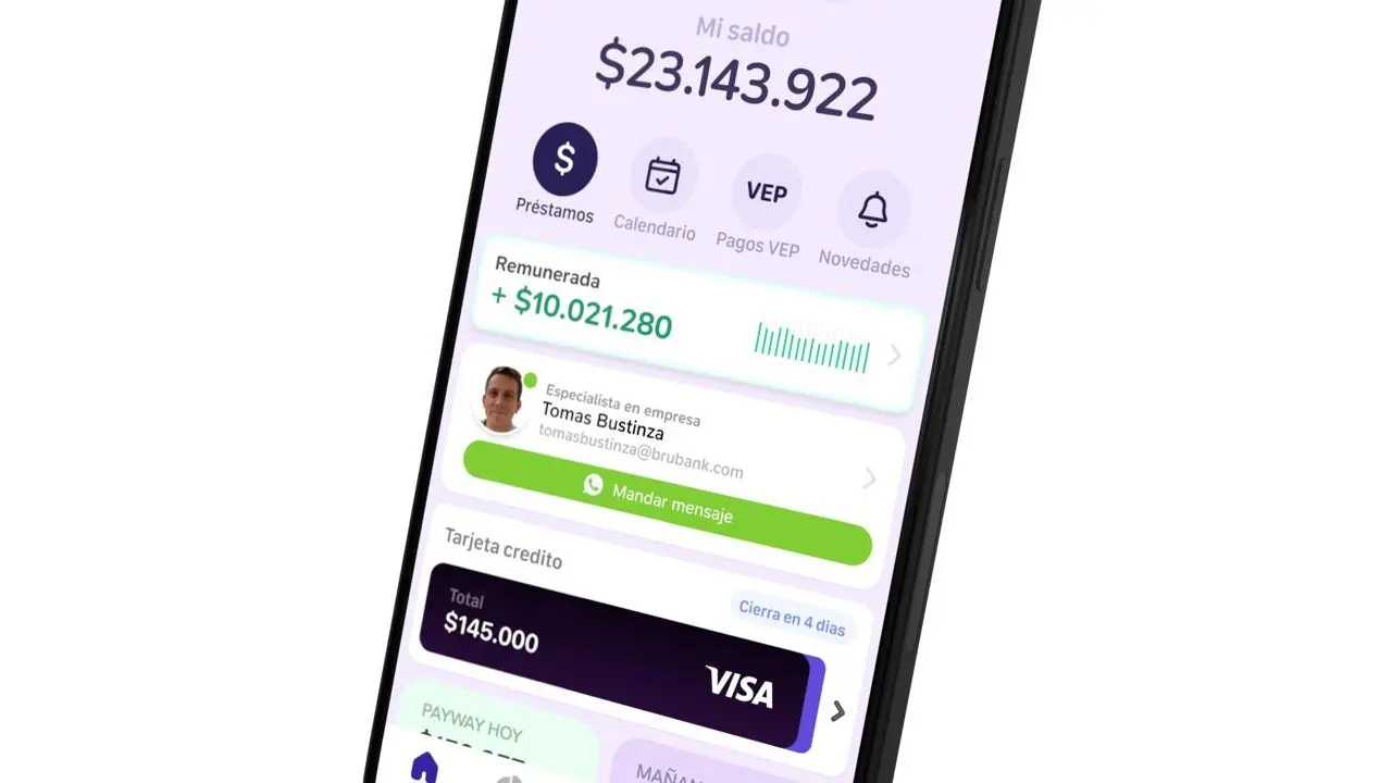 🌎 🏦 Brubank innova con pagos instantáneos y transferencias globales