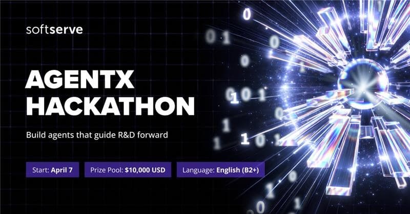 🤖 SoftServe lanza AgentX: el primer hackathon regional de IA en Chile, Colombia y México