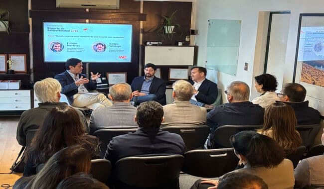 🚀 💧 We Techs lanza su Reporte de Sostenibilidad 2024 y debate eficiencia hídrica con Cochilco y Capstone