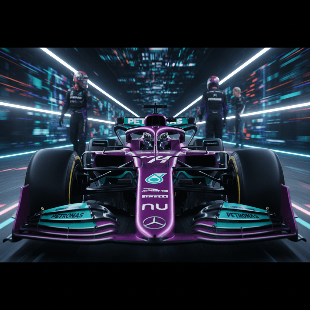 🚀 🏁 Nu se asocia con Mercedes F1 para llegar a 827 M de fans en LatAm y EE.UU.