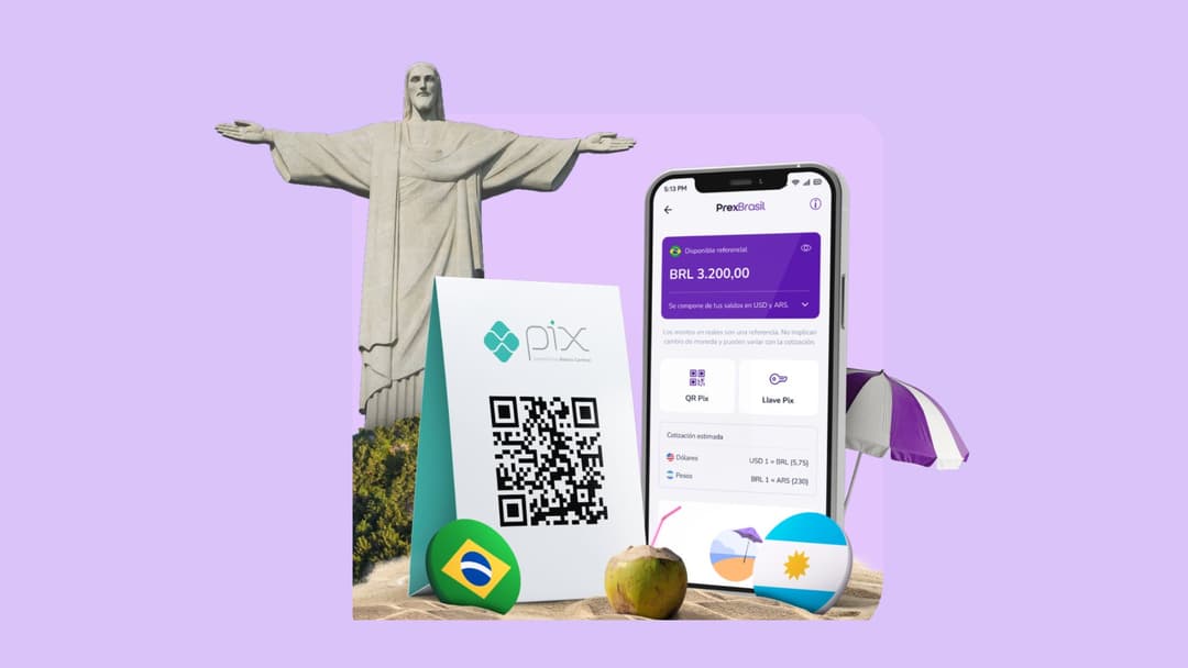 🚀 📈 Prex: crece el uso de PIX por parte de argentinos en Brasil