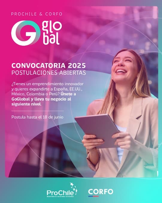 🌎 CORFO y ProChile impulsan internacionalización con convocatoria GoGlobal 2025