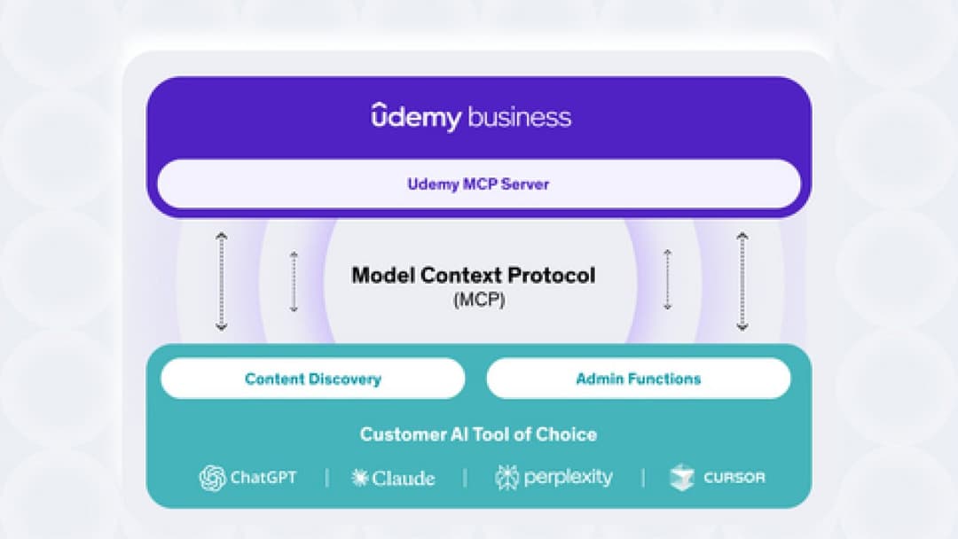 🚀 Udemy presenta MCP Server para integrar aprendizaje en flujos de trabajo con IA