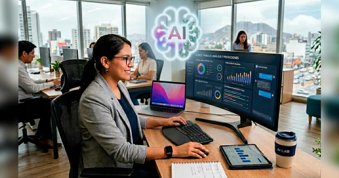 🤖 Perú lidera el uso de IA en el trabajo en la región según estudio de Bumeran