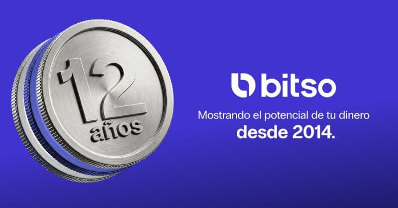 🚀 🎂 Bitso celebra 12 años con 10 millones de usuarios y una evolución hacia plataforma financiera integral