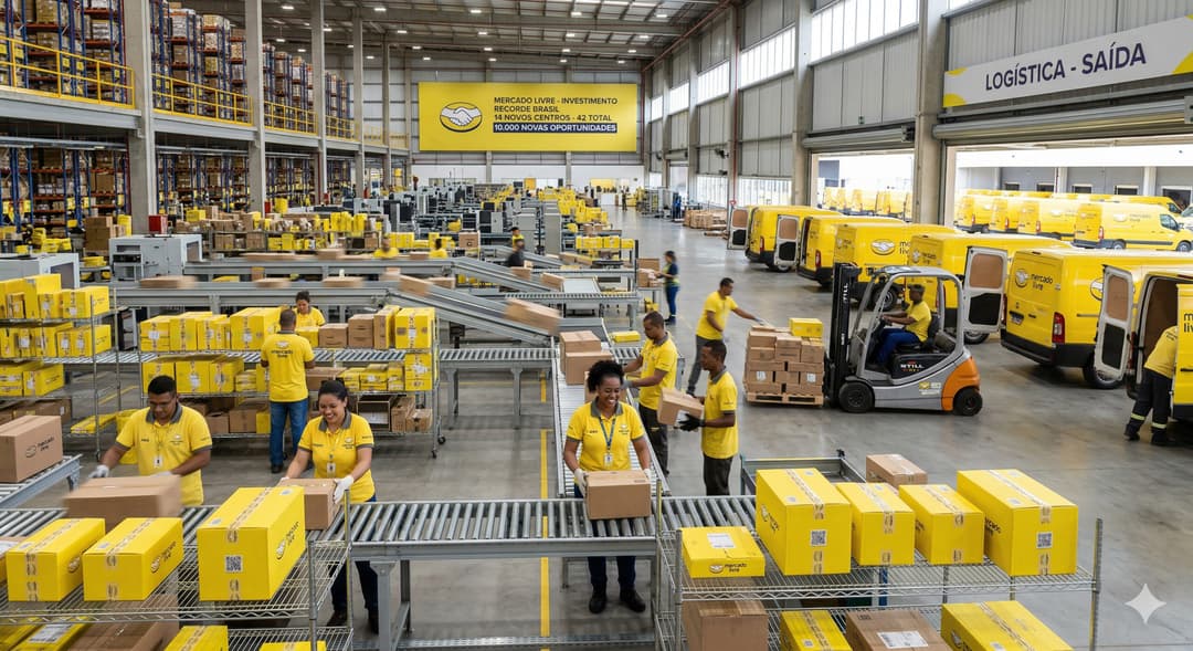 🌎 📦 Mercado Libre anuncia inversión récord de R$ 57 mil millones en Brasil para 2026