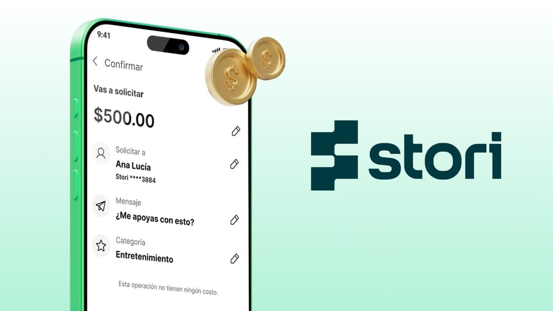 🚀 📲 Stori lanza “Solicitar Transferencias”