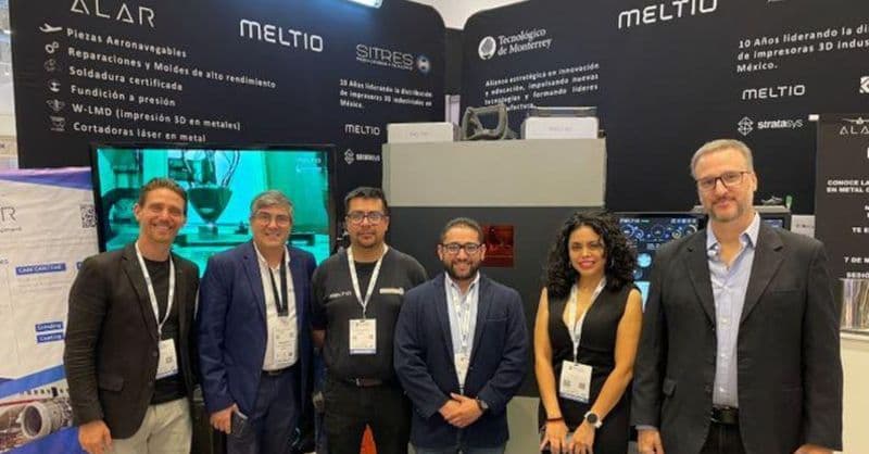 🌎 Meltio expande su tecnología de impresión 3D metálica a México con alianza estratégica