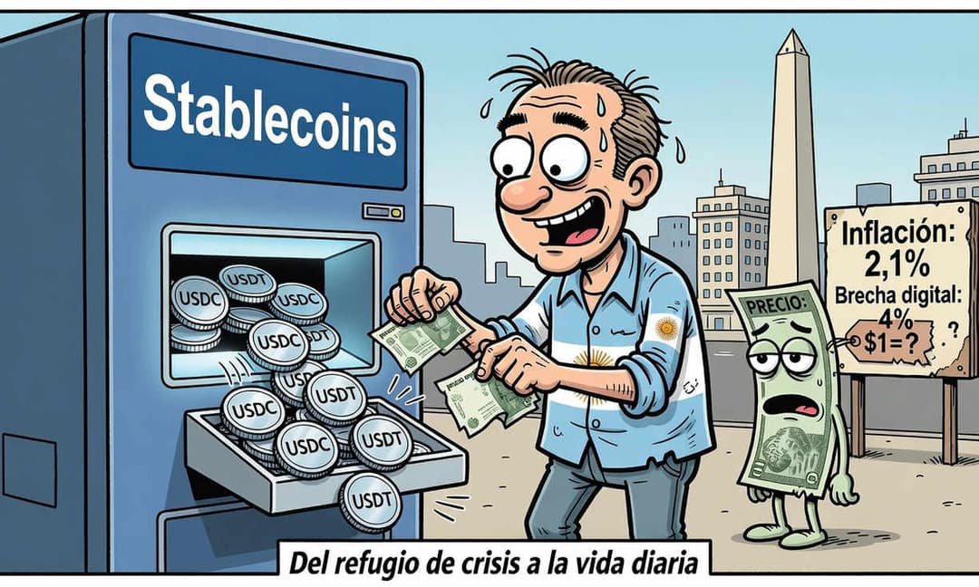 🚀 🇦🇷 Argentina lidera el uso de stablecoins con un 94% del volumen en pesos según a16z crypto