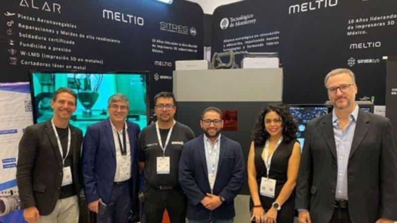 🚀 🖨️ Meltio impulsa la impresión 3D de metal en México con aliados estratégicos