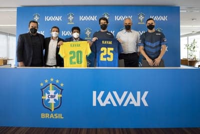 🚙 Kavak se convierte en el nuevo patrocinador de la selección de fútbol brasileña